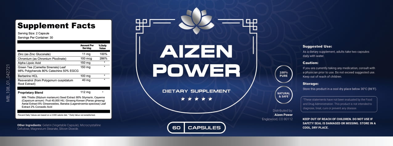 Aizen Power Label